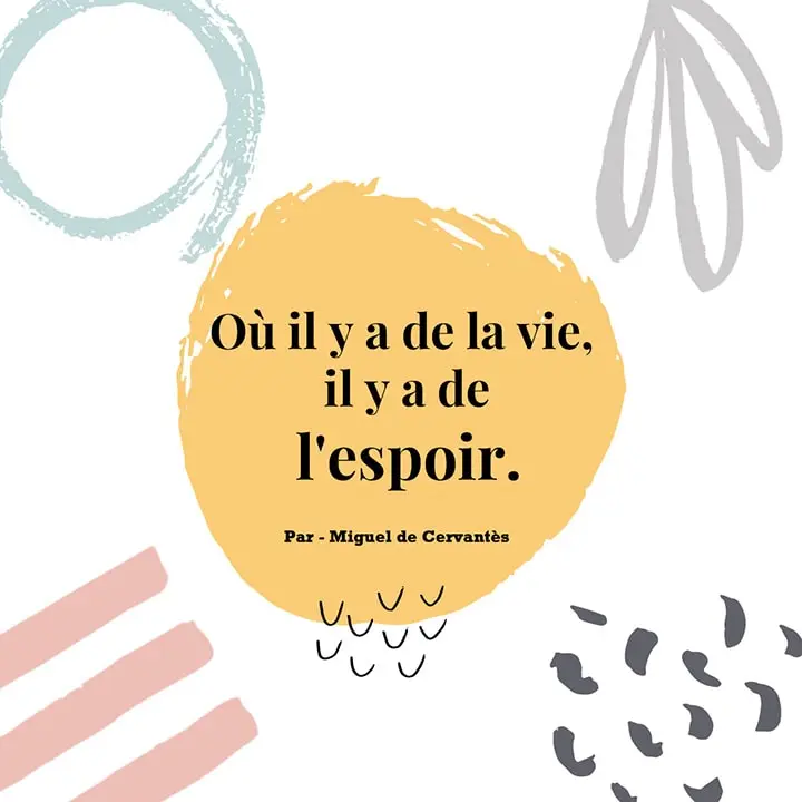 Citation sur l'espoir