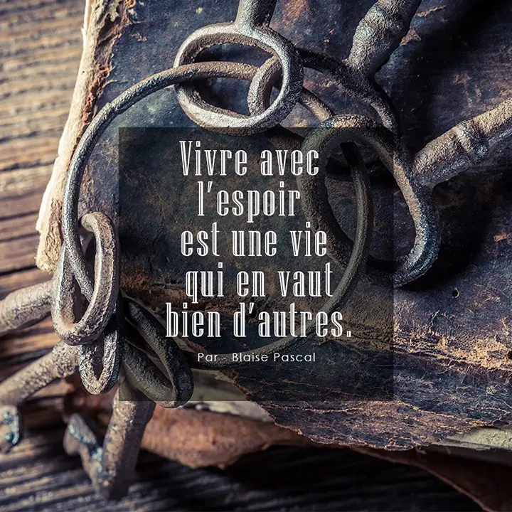Citation sur l'espoir