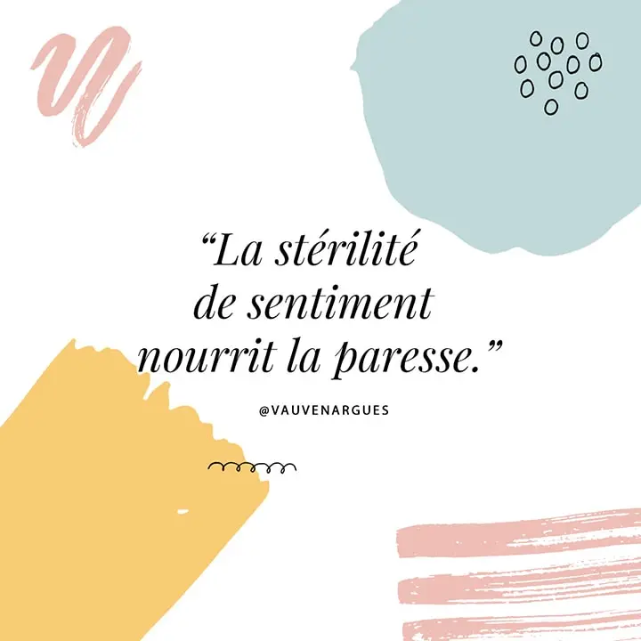 Citation sur les sentiments