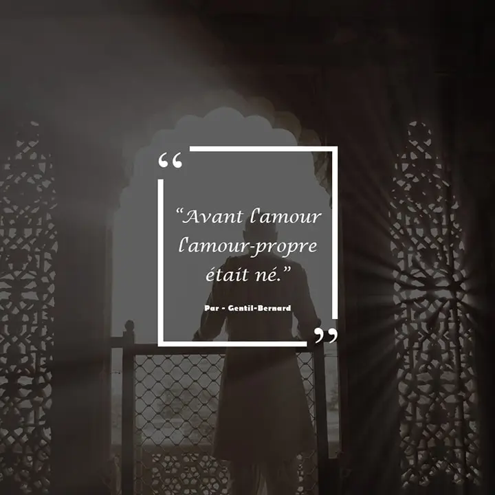 Citation sur l'amour-propre