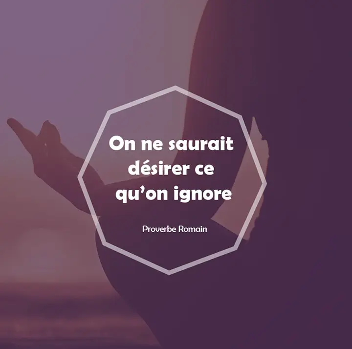 Proverbe sur le désir