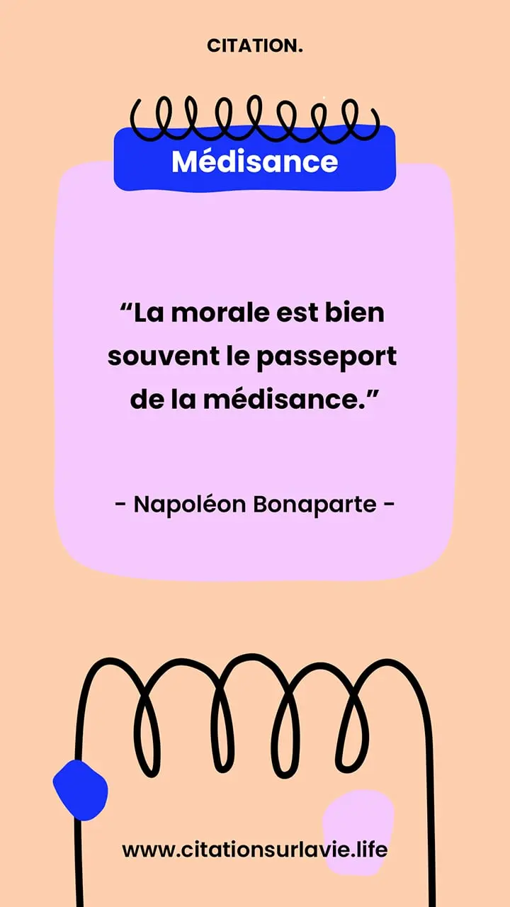 Citations sur la médisance et la calomnie