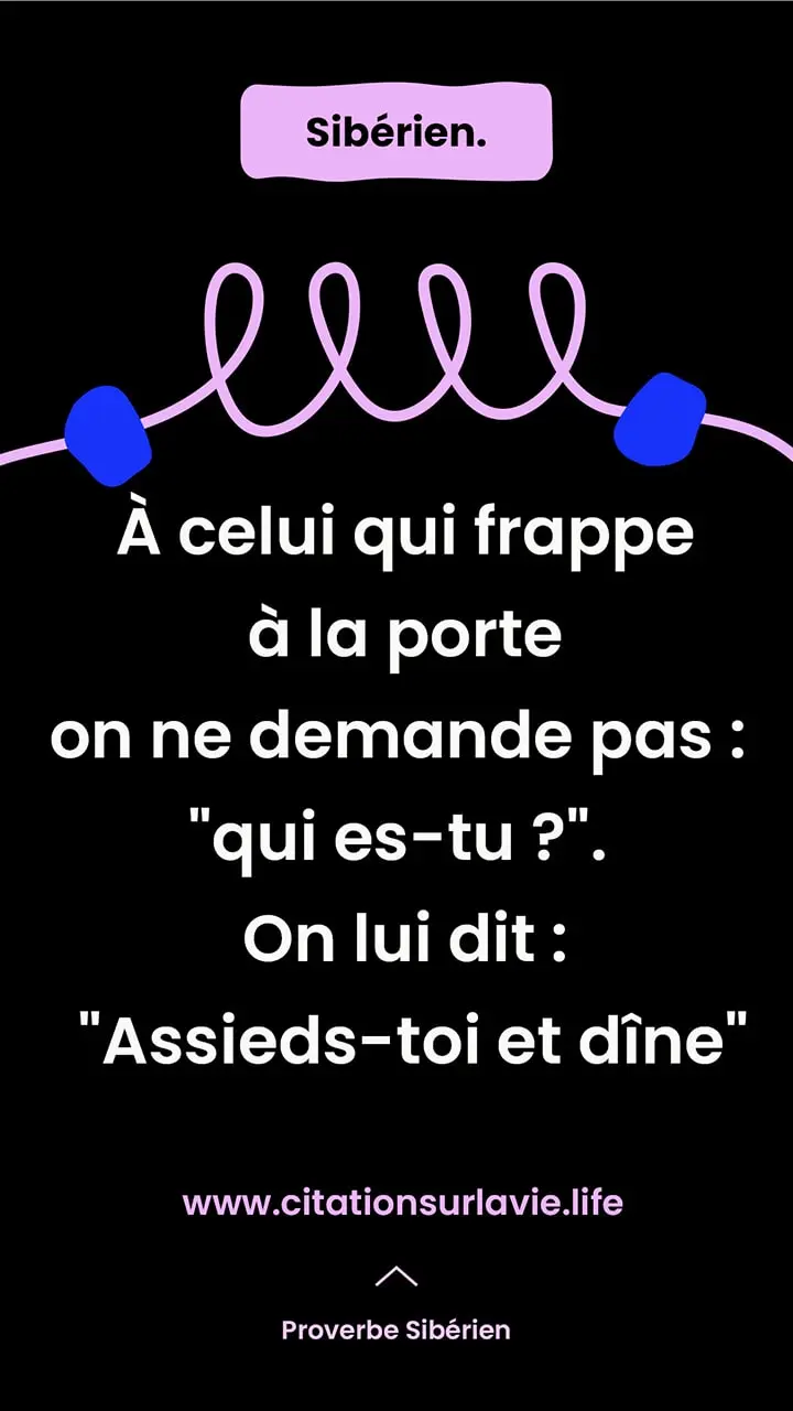 Proverbe sur la générosité