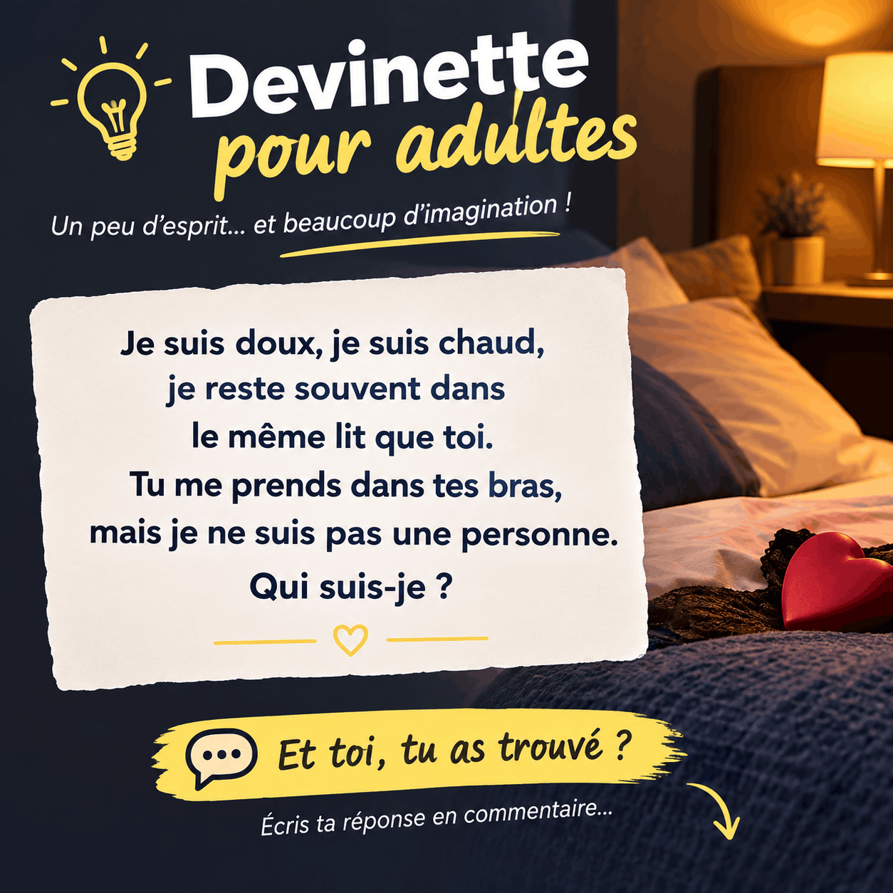Devinette pour adulte